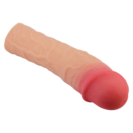 Pretty Love - Stevenson - Realistische Penis Sleeve - 205mm - Lichte Huidskleur