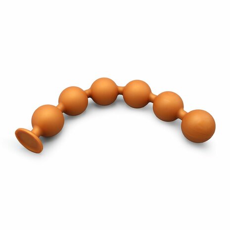 Kiotos - Sport Balls - 6 Grote Anaal Ballen - Siliconen - Diameter 70 mm