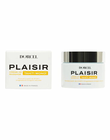 Dorcel - Plaisir - Tahiti Monoï (Gardenia) - Massagecrème - 150 ml