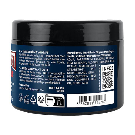 Fuck&Fist Cream - Romig Fisting Glijmiddel op Oliebasis - 500 ml