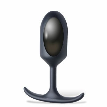 Heavy Hitters - Siliconen Buttplug met Metalen Gewicht - Maat L