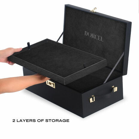 Dorcel - Le Coffret Prestige Edition - Sex Toys Opbergdoos - Zwart