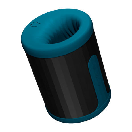 LELO - F2S Master Blaster- Stamina Trainer & Stroker - App Control - Blauwgroen