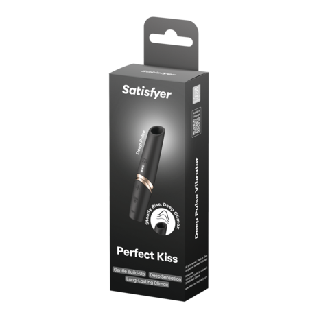 Satisfyer Perfect Kiss – 3D Air Pulse Vibrator in Lipstick design