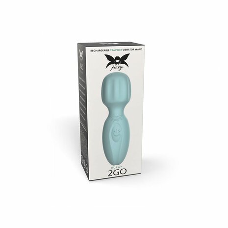 Pixey 2GO - Mini Wand Vibrator - Ocean