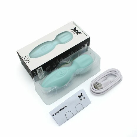 Pixey 2GO - Mini Wand Vibrator - Ocean