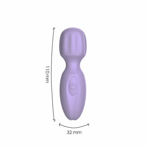 Pixey 2GO - Mini Wand Vibrator - Lila