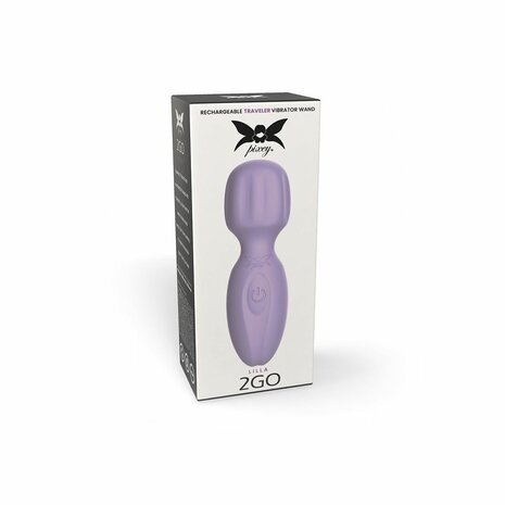 Pixey 2GO - Mini Wand Vibrator - Lila