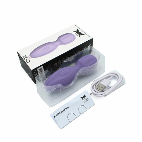 Pixey 2GO - Mini Wand Vibrator - Lila