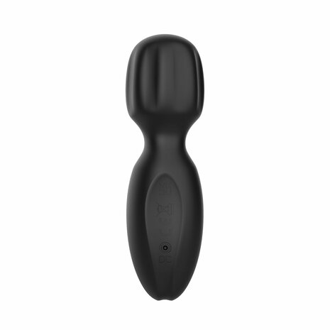 Pixey 2GO - Mini Wand Vibrator - Zwart