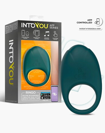 IY - Ringo - Vibrerende Cockring - App-bediening - Groen