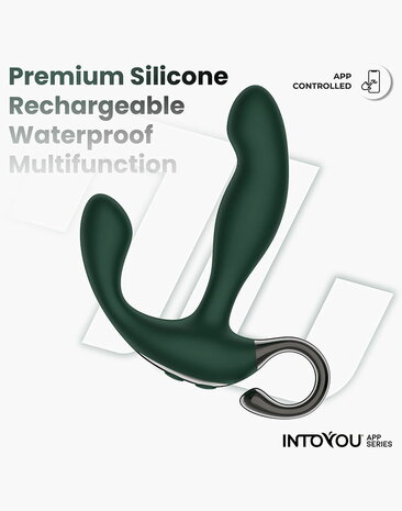 IY - Greeny Prostaatmassager met Wiggling Tip & App bediening – Groen