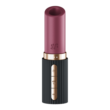 Satisfyer Pro 2 Kiss – Lipstick Vibrator met 3D Air Pulse Technologie - Zwart