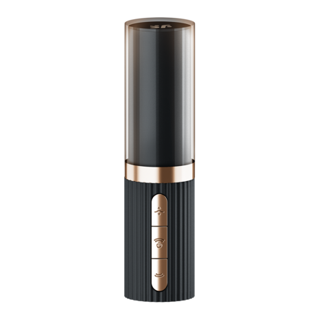 Satisfyer Pro 2 Kiss – Lipstick Vibrator met 3D Air Pulse Technologie - Zwart