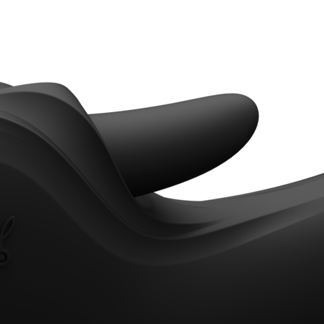ZALO - Ares - Likkende G-Spot Rabbit Vibrator - Verwarmend - App Control - Obsidian Zwart
