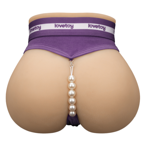 LoveToy - Streetgirl's Dual Motor Sensation Pulse Masturbator - Beige
