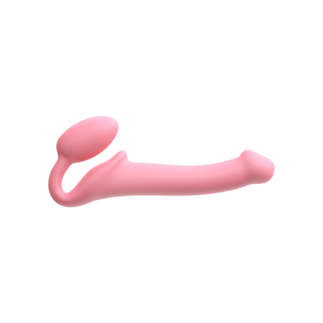 Strap-On-Me - Strapless Strap-on Dildo - Buigbaar - Roze - Maat S