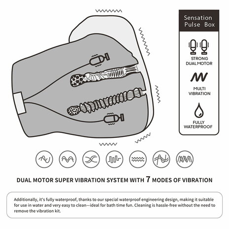 LoveToy - Streetgirl's Dual Motor Sensation Pulse - Lichte huidskleur