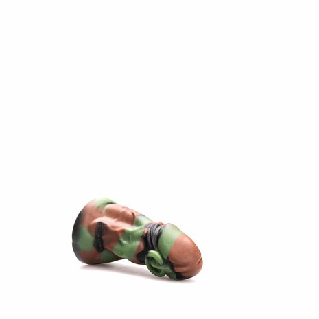 Kiotos Revolt - Dildo Fantasie - Green Army - 05 - Medium - 14,5 x 5 cm