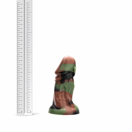 Kiotos Revolt - Dildo Fantasie - Green Army - 05 - Medium - 14,5 x 5 cm