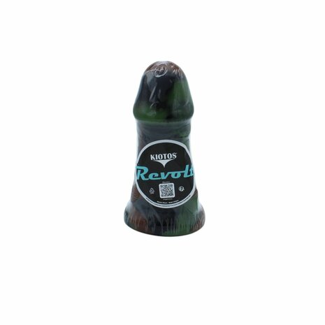 Kiotos Revolt - Dildo Fantasie - Green Army - 05 - Medium - 14,5 x 5 cm