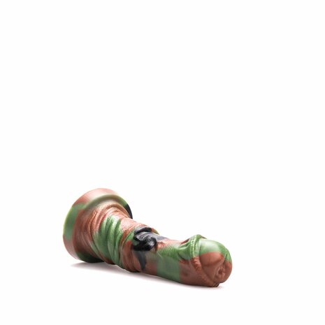 Kiotos Revolt - Dildo Fantasie - Green Army - 02 - Small - 19,5 x 5 cm