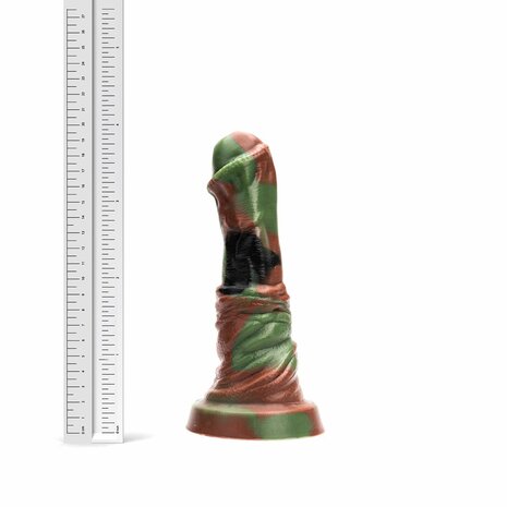 Kiotos Revolt - Dildo Fantasie - Green Army - 02 - Small - 19,5 x 5 cm
