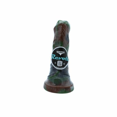 Kiotos Revolt - Dildo Fantasie - Green Army - 02 - Small - 19,5 x 5 cm