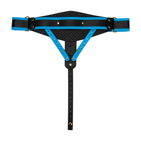 LoveToy - Ingen - Holle Strap-on met Siliconen Staaf - 25 cm - Lichte Huidskleur - Maat L/XL/XXL