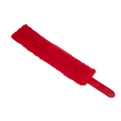 TieMeUp - Boeien imitatieleder - Zachte bontvoering - Rood