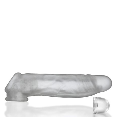 Oxballs - Dicker - Ultra-Slim Penis Sleeve - Clear Ice