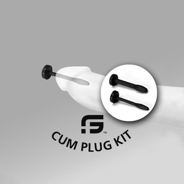 Sport Fucker - Cum Plug Play Kit - Spermstoppers - Siliconen - Rood