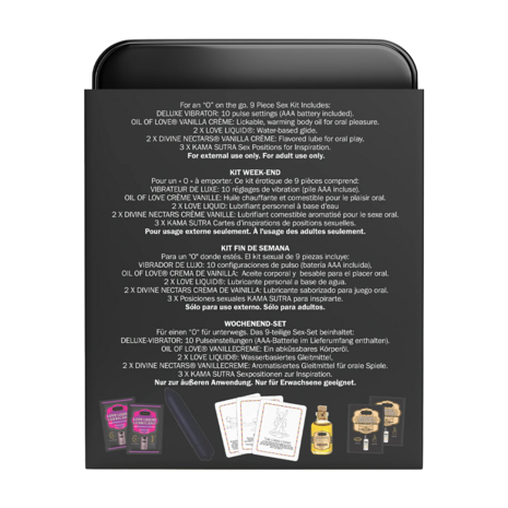 Kamasutra -  Weekender Kit - Vanilla Crème