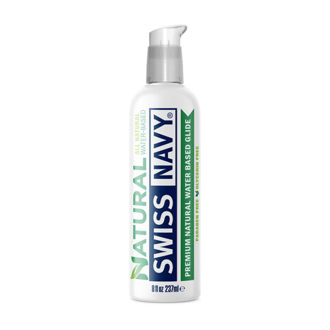 Swiss Navy Natural - Glijmiddel op Waterbasis - Alleen Natuurlijke Ingrediënten - 237 ml