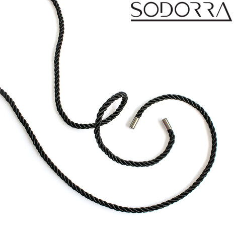 SODORRA - Shibari Bondagetouw - Zwart - 5 meter