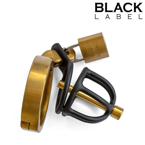 Black Label - Weenie Locker - Kuisheidskooi - Zwart/Goud