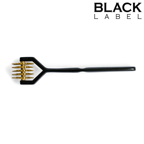 Black Label - Wartenburg Pinwheel met 5 Wieltjes - Zwart/Goud