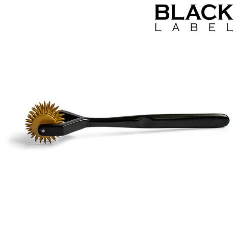 Black Label - Wartenburg Pinwheel met 5 Wieltjes - Zwart/Goud