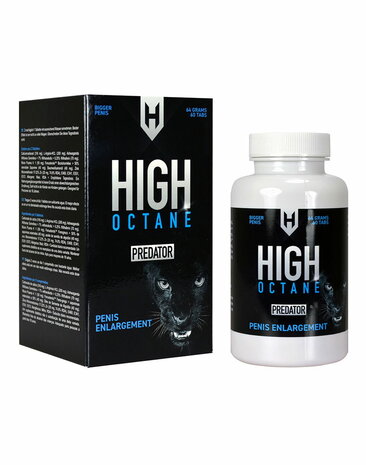 High Octane - Predator - Penisvergroting - 60 tabletten