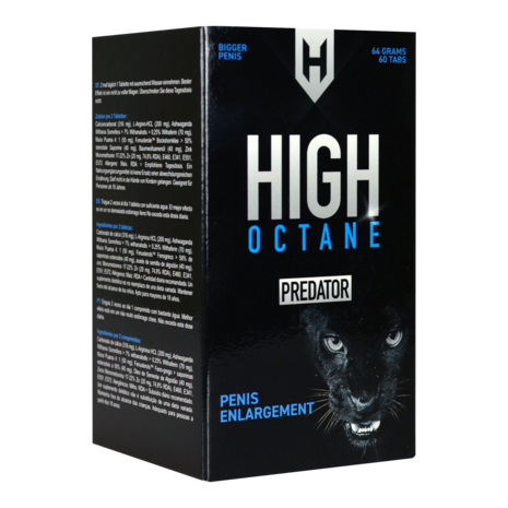 High Octane - Predator - Penisvergroting - 60 tabletten