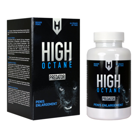 High Octane - Predator - Penisvergroting - 60 tabletten