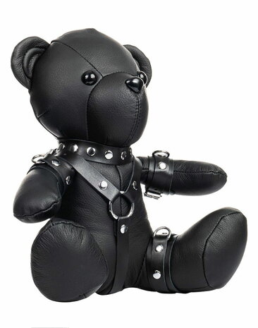 Rimba - Zwart Lederen BDSM Teddybeer