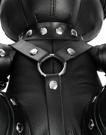 Rimba - Zwart Lederen BDSM Teddybeer