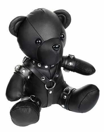 Rimba - Zwart Lederen BDSM Teddybeer