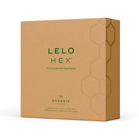 LELO - HEX Organic Condooms - 36 stuks