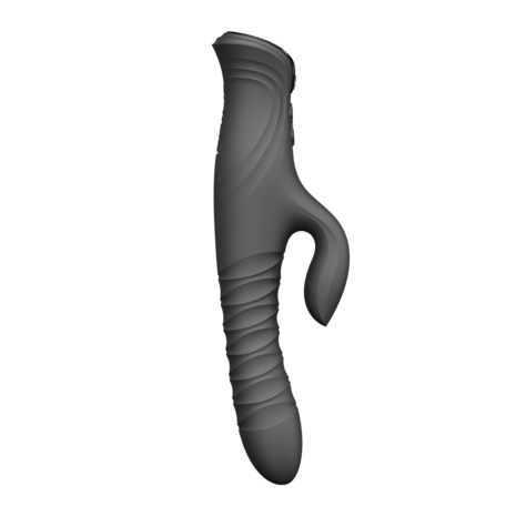 ZALO - Mose 2 - Stotende Rabbit Vibrator – Zwart