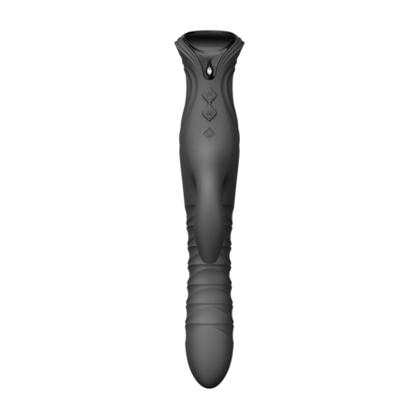 ZALO - Mose 2 - Stotende Rabbit Vibrator – Zwart