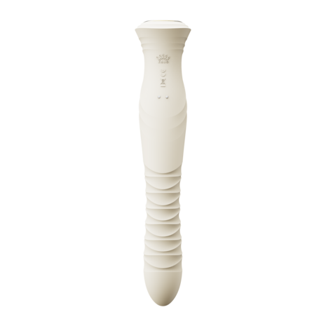 ZALO - Mose 2 - Stotende Rabbit Vibrator – Ivoor Wit