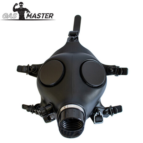 GASMASTER Alien Gasmasker – Gepolariseerde Lenzen + Metalen Oogkappen