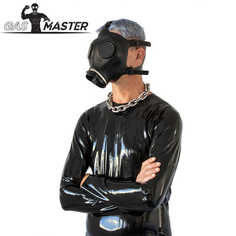 GASMASTER Alien Gasmasker – Gepolariseerde Lenzen + Metalen Oogkappen
